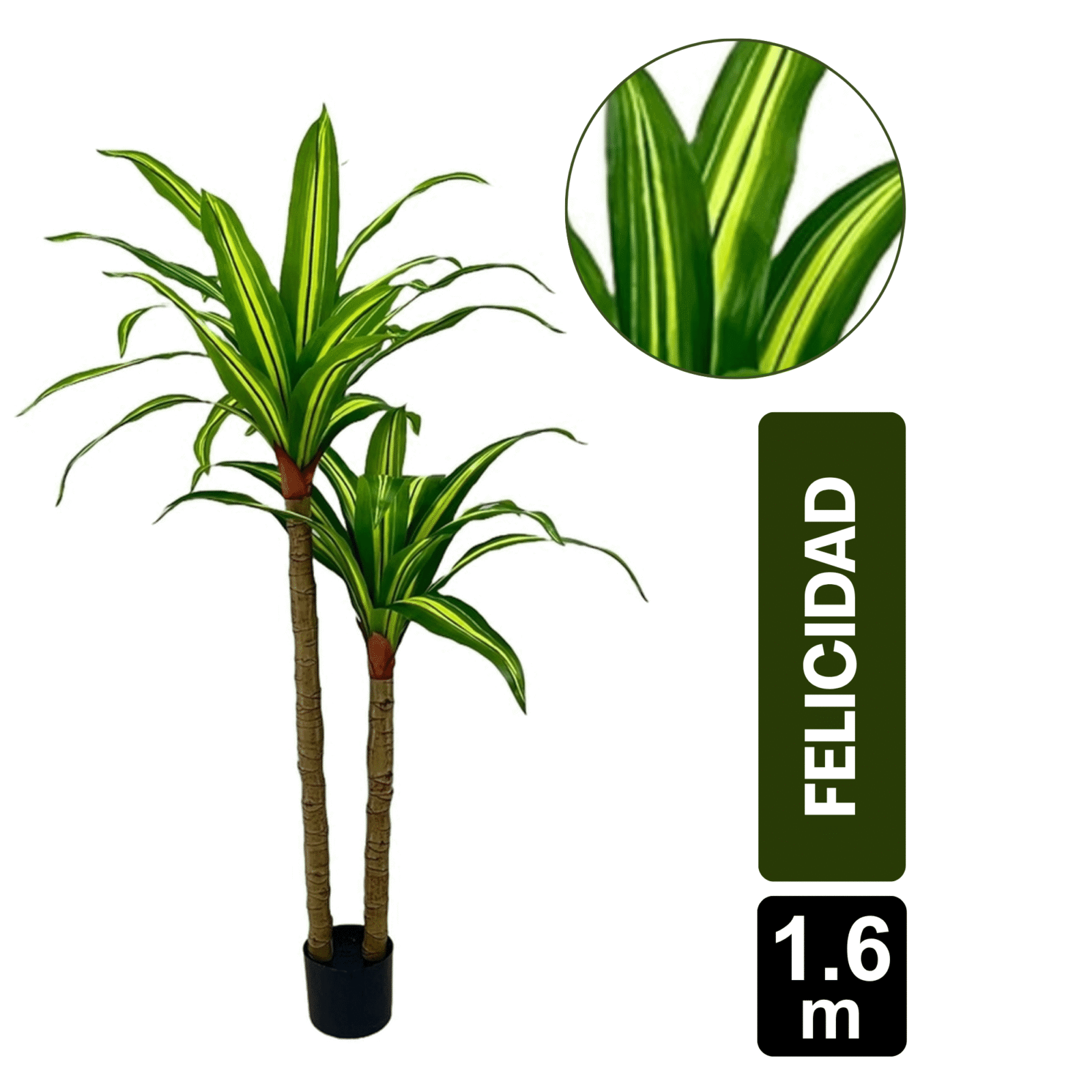 MATA DE LA FELICIDAD ARTIFICIAL 160CM