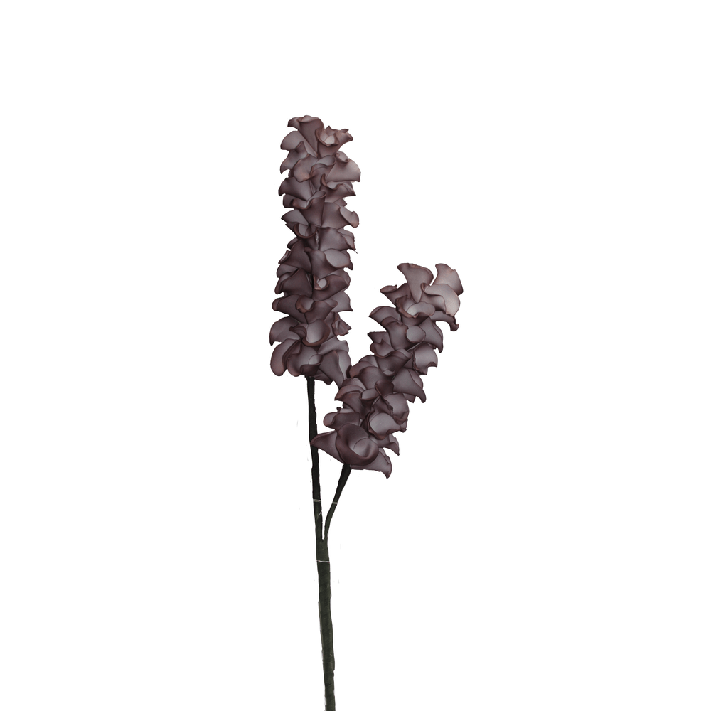 ESPIGA VIOLETA DE PERSIA X 2 VERDE 88CM