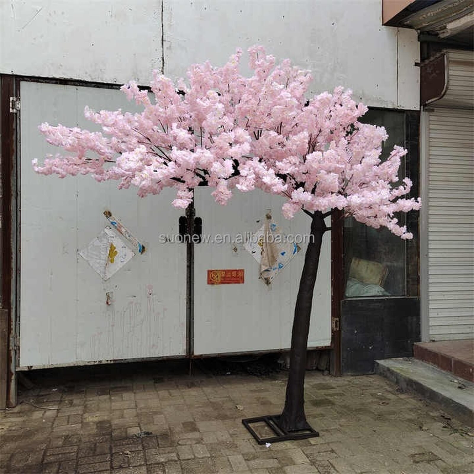 ARBOL CEREZO ARTIFICIAL 3MT DE 115 RAMAS ROSADO 300x270 CM - Imagen 8