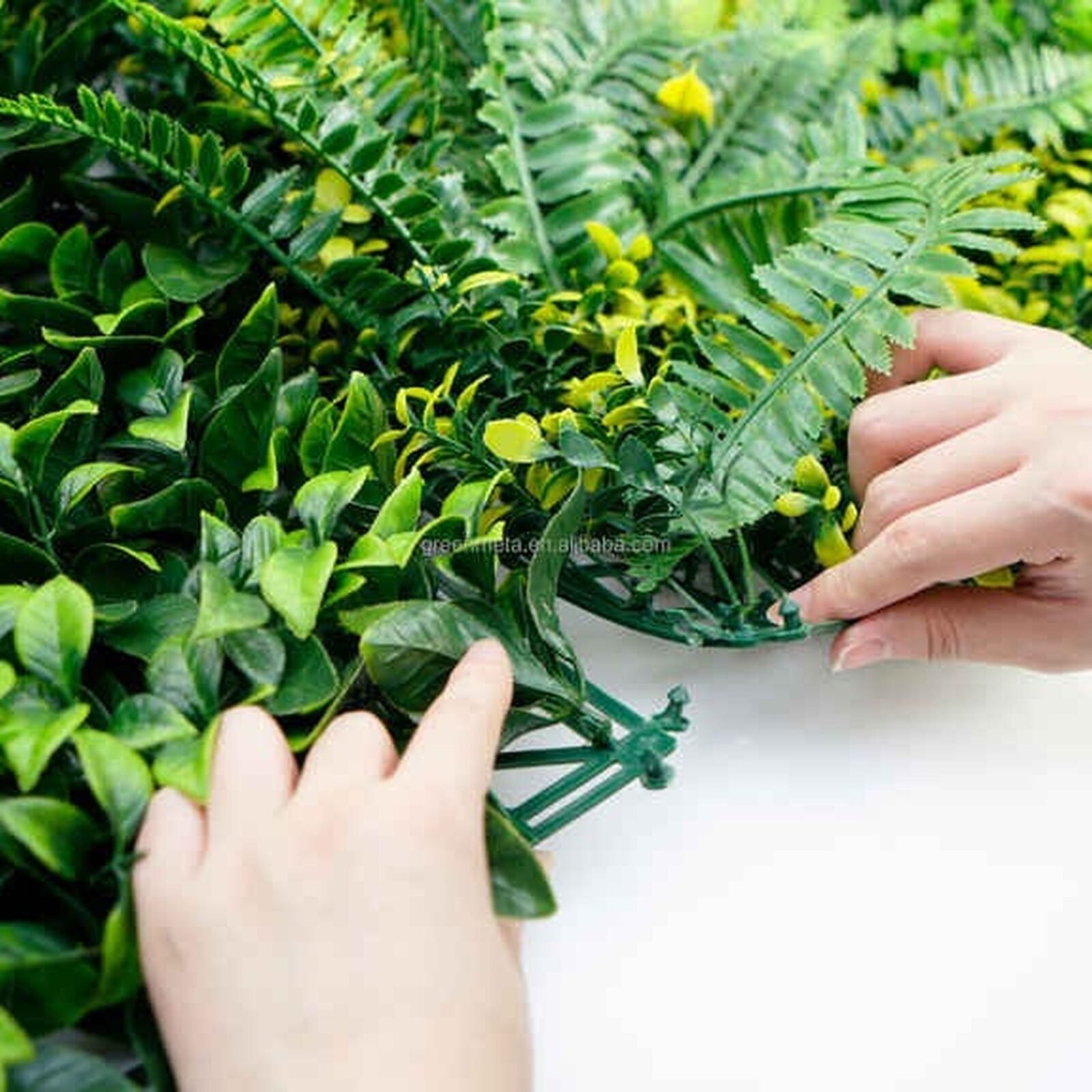 JARDIN VERTICAL VERDE VERANO 100x100 - Imagen 6