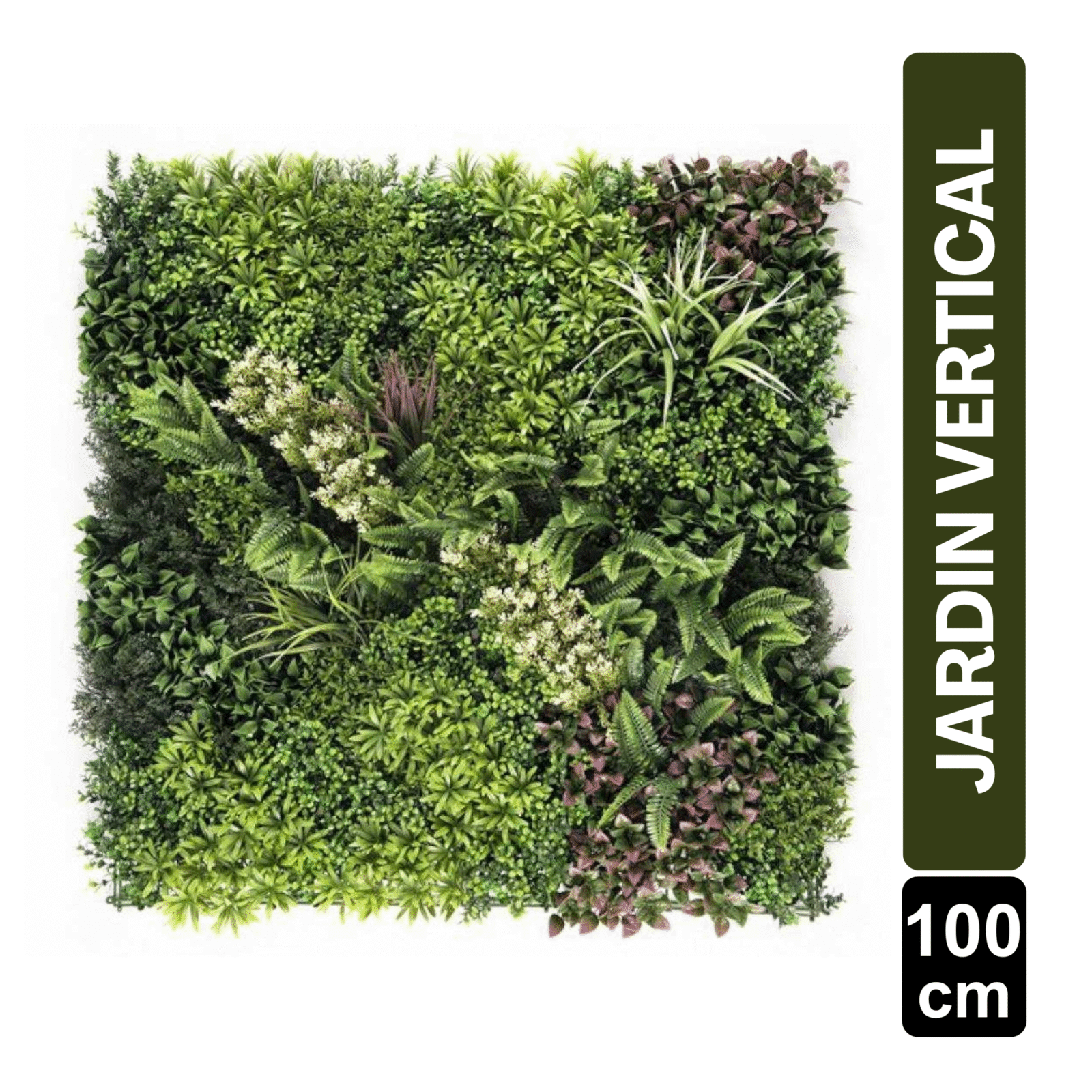 JARDIN VERTICAL VERDE HERA C 100x100