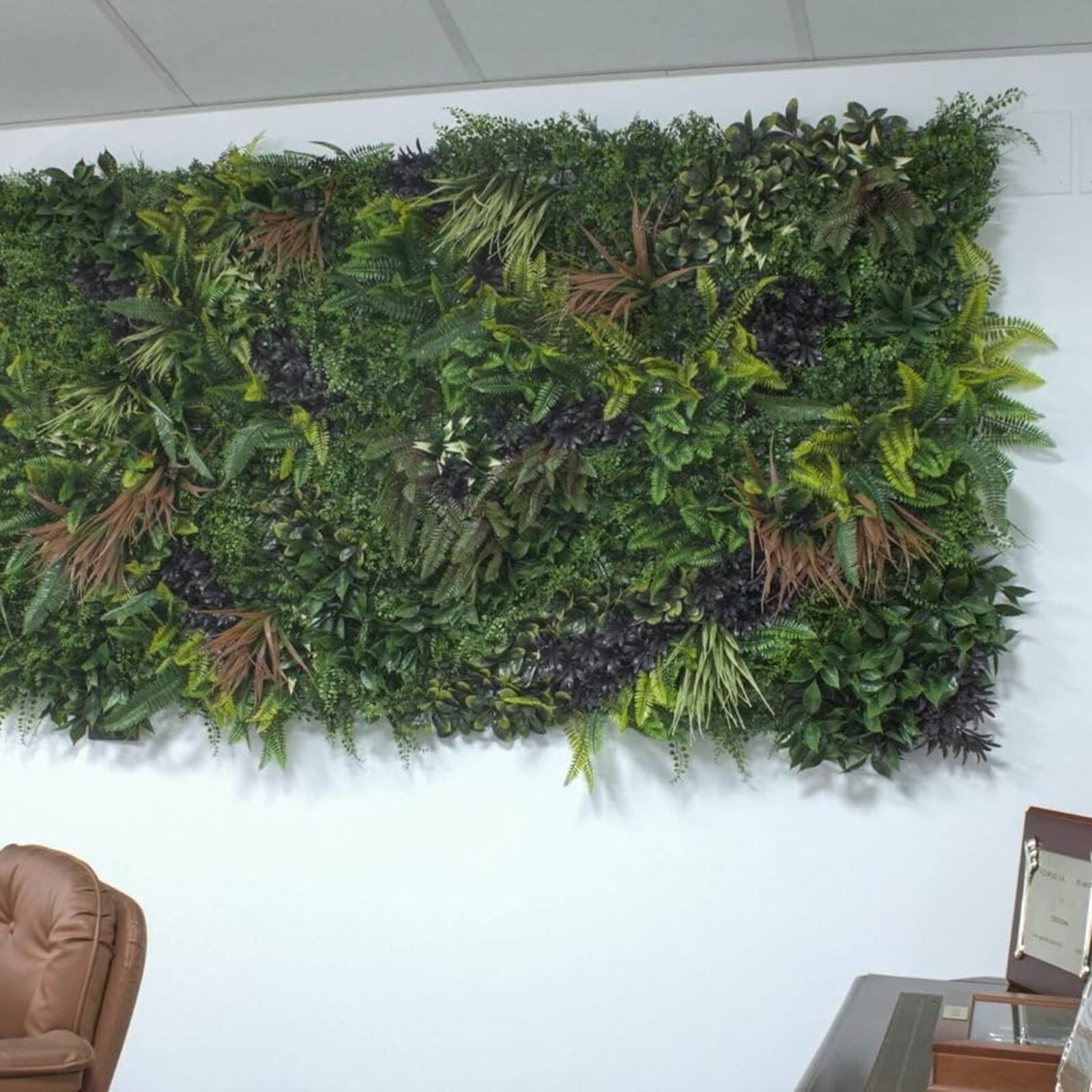 JARDIN VERTICAL VERDE AURORA 100x100 - Imagen 6