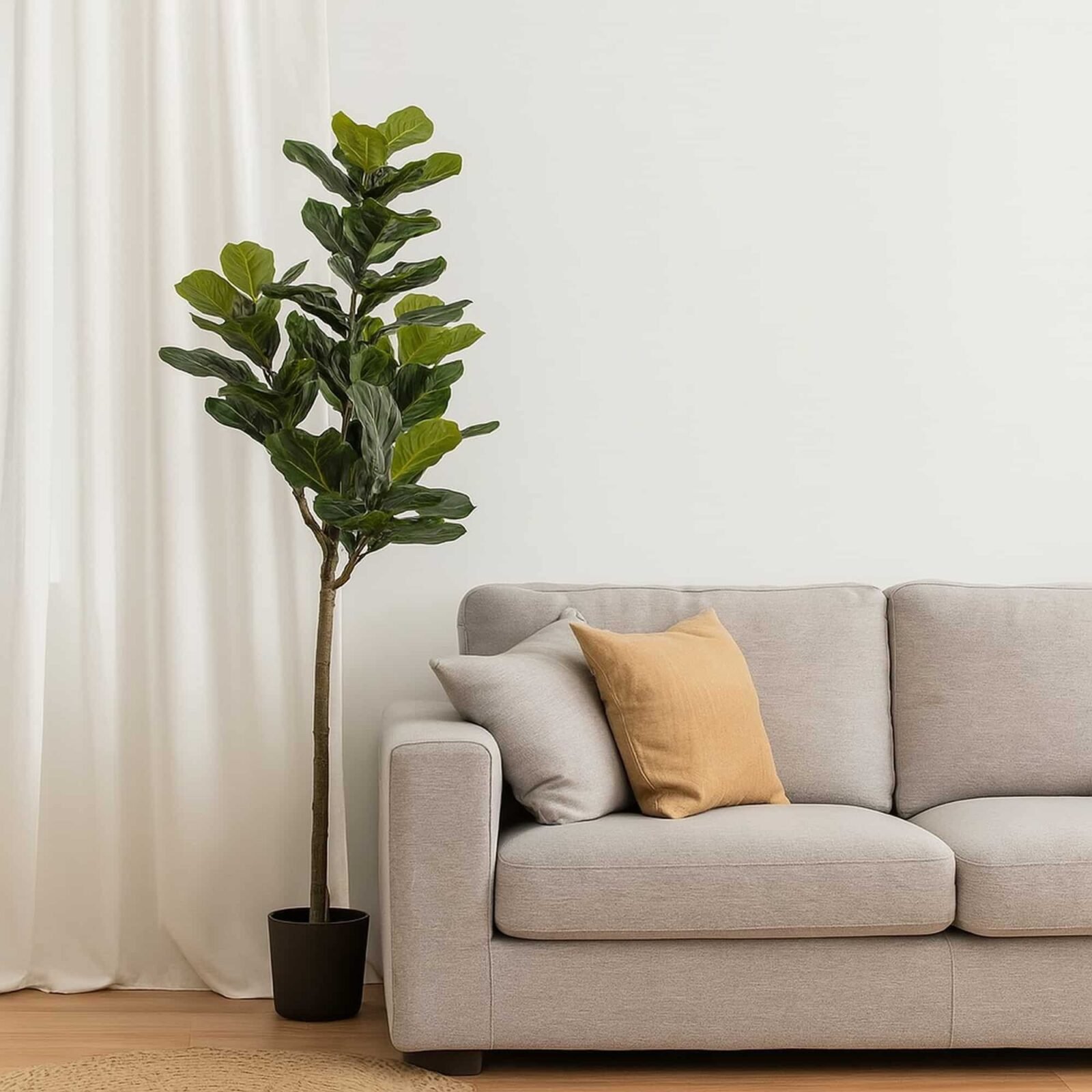 PLANTA ARTIFICIAL FICUS PANDURATA 150CM - Imagen 2