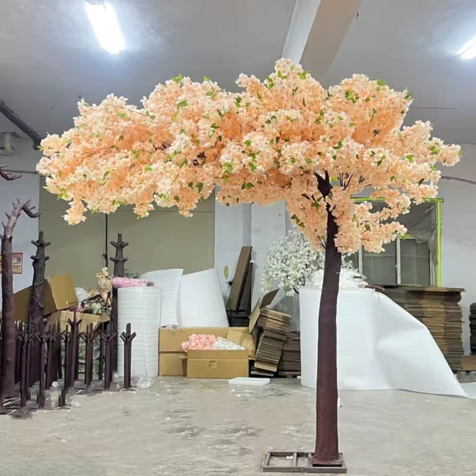ARBOL CEREZO ARTIFICIAL 3MT DE 115 RAMAS MELCOTON 300x270 CM - Imagen 4