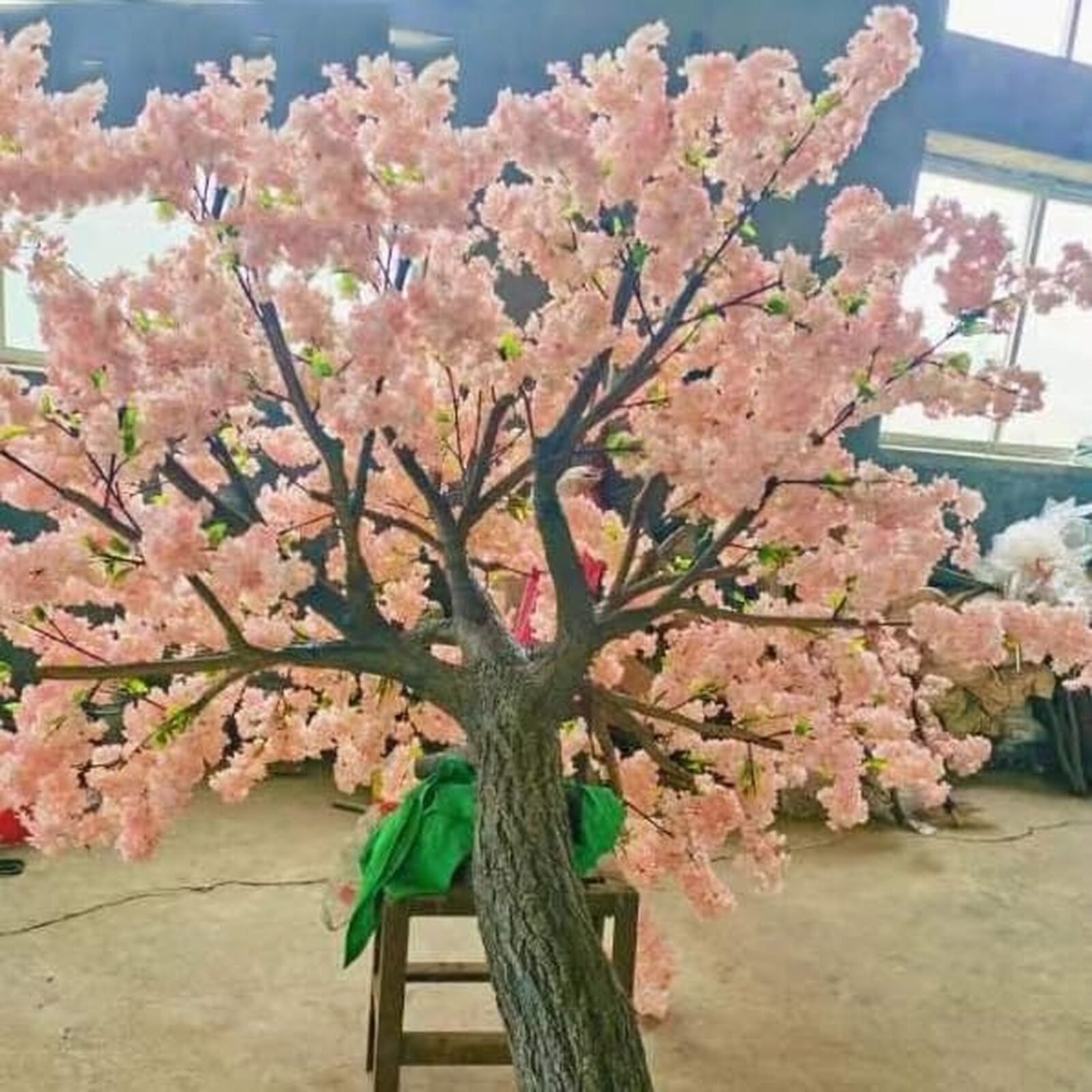 ARBOL CEREZO ARTIFICIAL 3MT DE 115 RAMAS MELCOTON 300x270 CM - Imagen 10