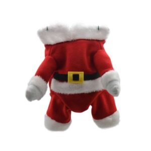 PERRO NAVIDEÑO TRAJE DE SANTA