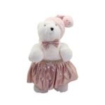 OSA BAILARINA CON FALDA 41 CM PALO DE ROSA