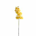 ORQUIDEA 98 CM MARIPOSA X 9 PETALOS AMARILLA