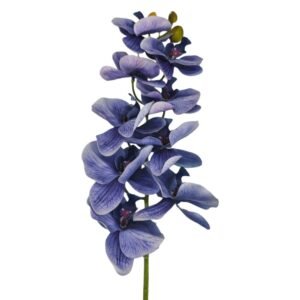 ORQUIDEA PEQUEÑA SIETE CABEZAS MORADO 95CM