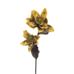 ESPIGA FLOR DE LOTO AMARILLA 90CM