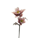 ESPIGA FLOR DE LOTO ROSADA 90CM