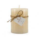 VELA AROMATICA RUSTICA CREMA 10CM VAINILLA