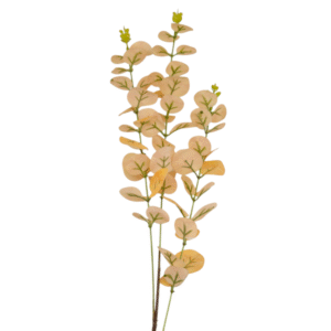 FOLLAJE EUCALIPTO CREMA 90CM