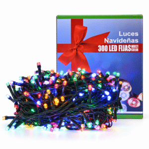 LUZ X 300 LED FIJAS C.VERDE END C-MULTI