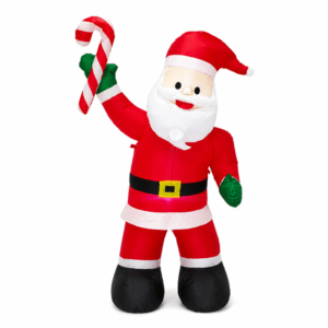 INFLABILE SANTA CON BASTON CANDY 183CM