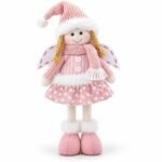 MUÑECA ÁNGEL PARADA FALDA 56 CM