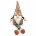 GNOMOS VERDE YUTE PATAS YUTE LARGAS 50 CM