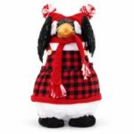PINGÜINO HEMBRA ESCOCÉS 30 CM
