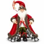 SANTA CAPA ROJO GRIS 60 CM