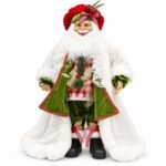 SANTA CAPA ROJO BEIGE 60 CM