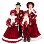 CANTORES SET X 4 ROJO ESCOCÉS 106 CM