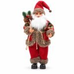 PAPÁ NOEL TRAJE ESCOCÉS 45 CM