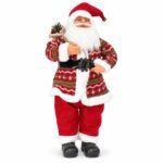 PAPÁ NOEL TRAJE TEJIDO 60 CM
