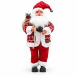 PAPÁ NOEL TRAJE TEJIDO 45 CM