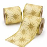 PACK X3 CINTA DORADO DESTELLO G DORADO ESC 9,1MTS*6,3CM