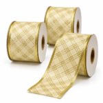 PACK X3 CINTA DORADO TRIBAL DORADO ESC 9,1MTS*6,3CM