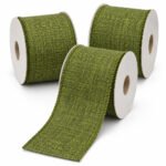 PACK X3 CINTA VERDE YUTE 9,1MTS*6,3CM