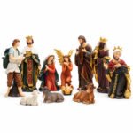 PESEBRE 11 PCS 21CM POLIRESINA