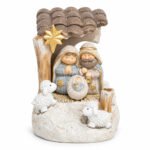 NATIVIDAD INFANTIL AZUL EN PORTAL 8,5cm